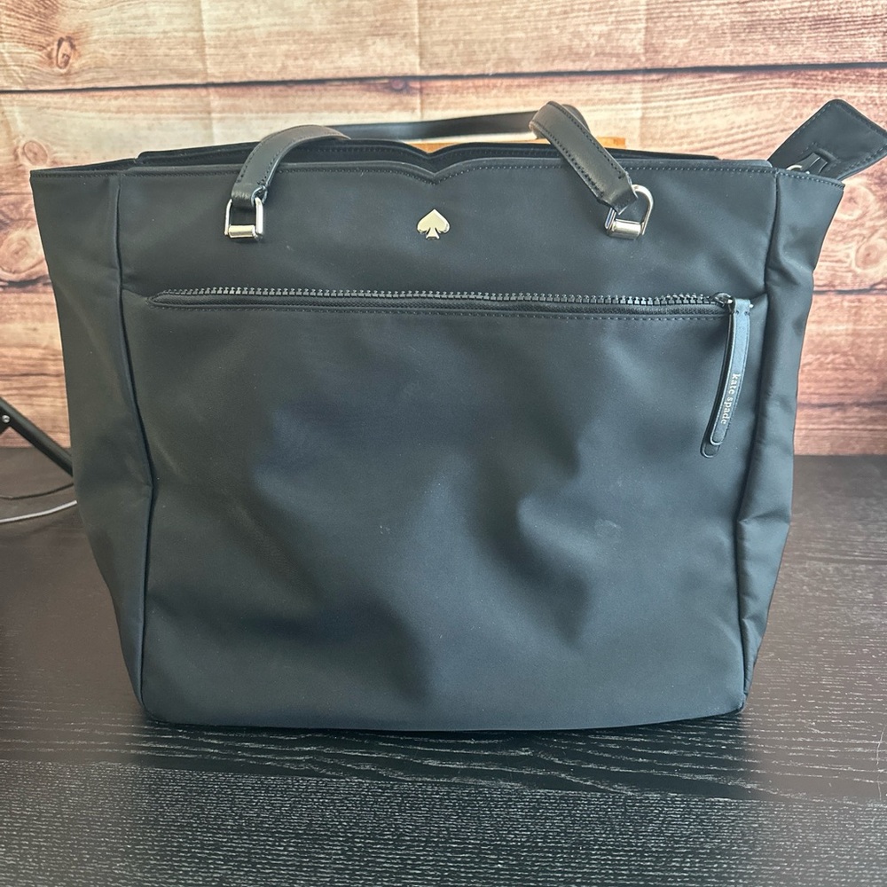 Kate Spade New York Joe Nylon Large Tote WKRU6511 (Black)